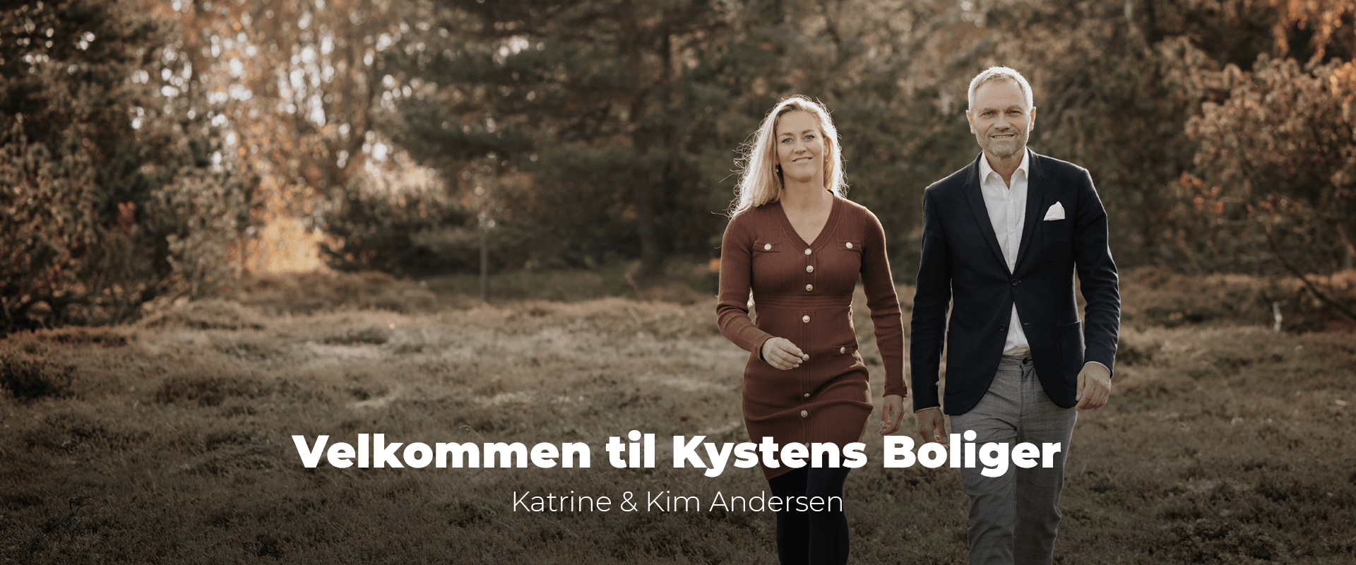 Kystens Boliger ejendomsmægler Katrine og Kim Andersen